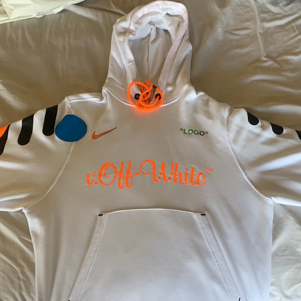 Off White x Nike Lab Mercurial Hoodie
